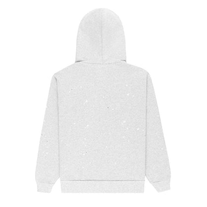 Sp5der Atlanta Full Zip Hoodie Heather Grey - Afewvibe
