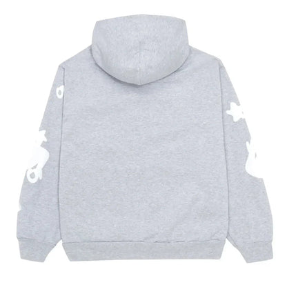 Sp5der Beluga Hoodie Grey - Afewvibe