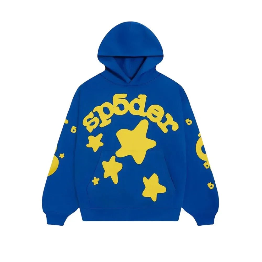 Sp5der Beluga Hoodie TC Blue - Afewvibe