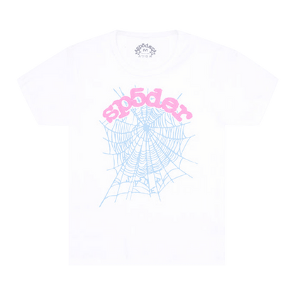 Sp5der OG Web Baby Tee White - Afewvibe