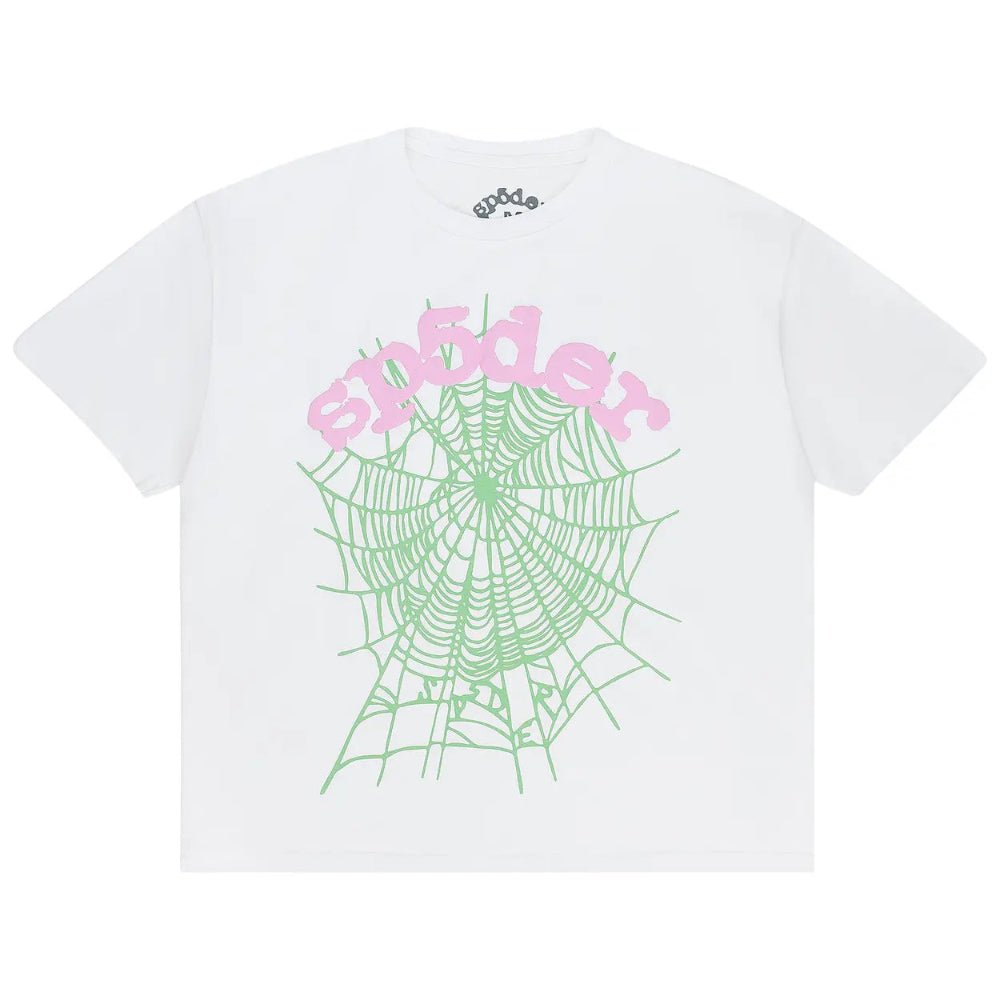 Sp5der OG Web Tee White - Afewvibe