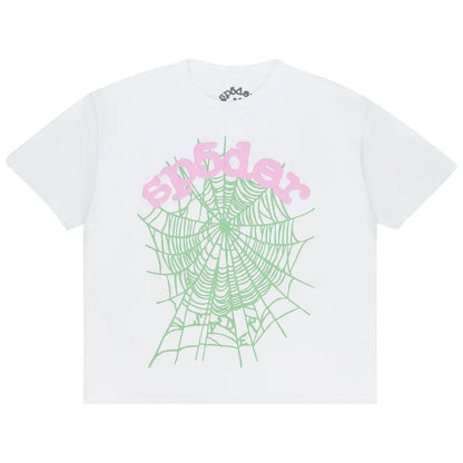 Sp5der OG Web Tee White - Afewvibe