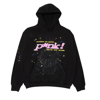 Sp5Der P*Nk Hoodie Black - Afewvibe
