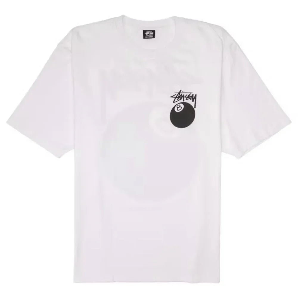 Stussy 8 Ball Tee White - Afewvibe