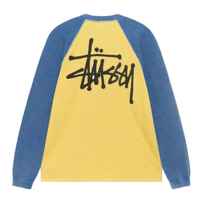 Stussy Basic Thermal 2 Tone Yellow - Afewvibe