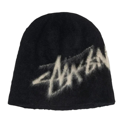 Stussy Brushed Out Stock Skullcap Black - Afewvibe