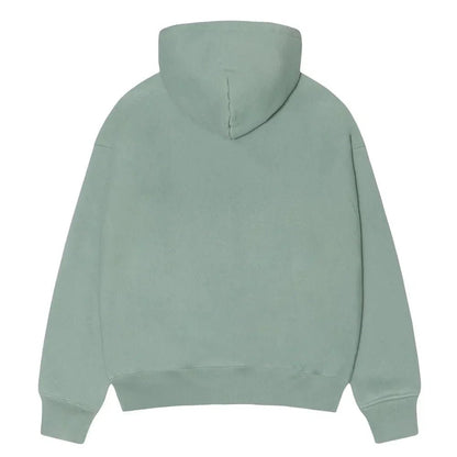 Stussy Established Zip Hoodie Grey Green - Afewvibe